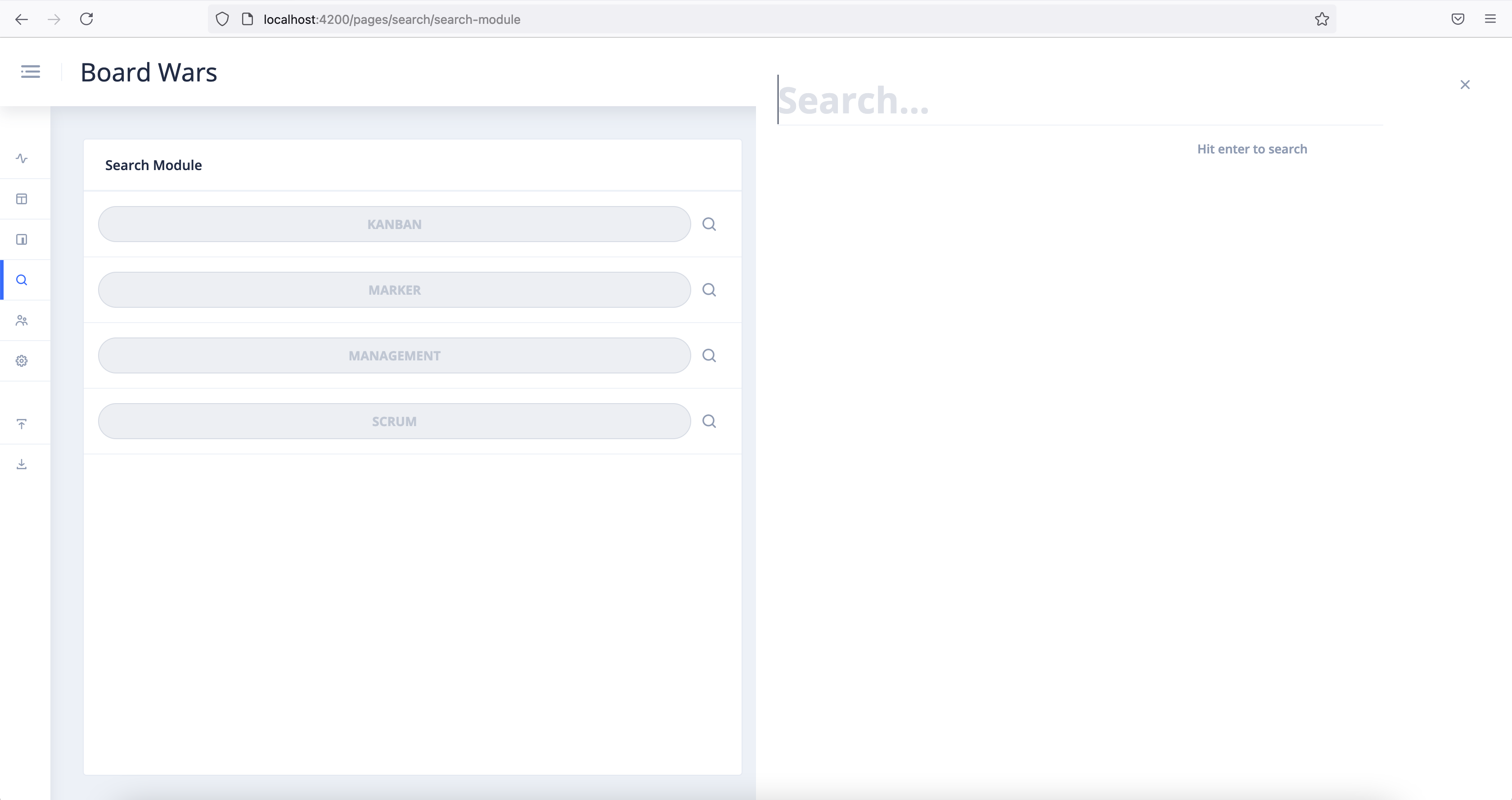 Board-Wars Search 